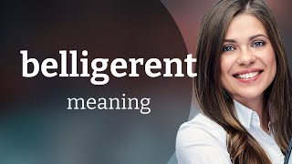 Belligerent — what is BELLIGERENT definition