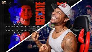 Grupo Marca Registrada - El Rescate ft. Junior H (Quezzy The CEO - EL Afroamericano Reaccionando)