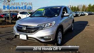 Certified 2016 Honda CR-V EX, Hamilton Township, NJ 27796P