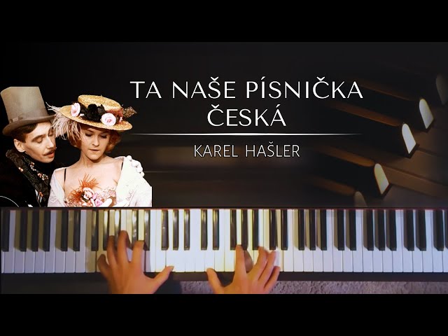 Ta naše písnička česká + noty pro piano class=