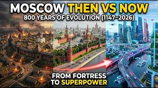 How Moscow Transformed from Medieval Fortress to Futuristic Megacity | 800 Years of Evolution