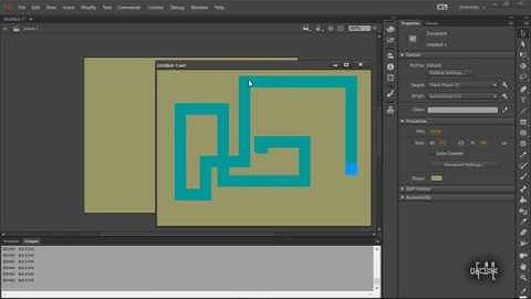 Moving Movie Clip Using Arrow Key Buttons in Animate CC