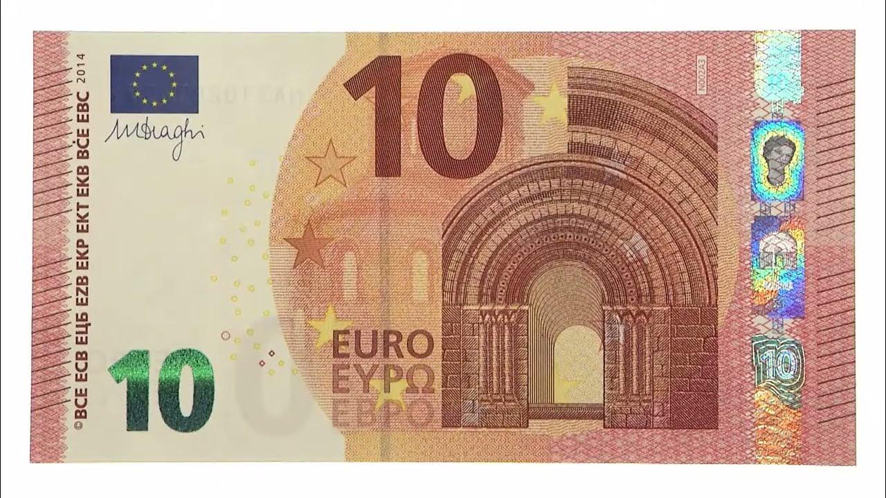 Billetes de 10 euros valiosos