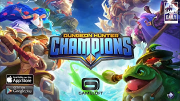 DUNGEON HUNTER CHAMPIONS | NEW GAMELOFT GAME | First Gameplay Walkthrough Part 1