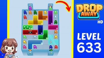 Drop Away Level 633 Solution Walkthrough