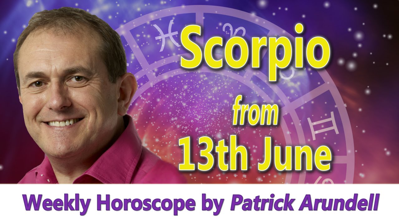Scorpio Weekly Horoscope from 13th June 2016