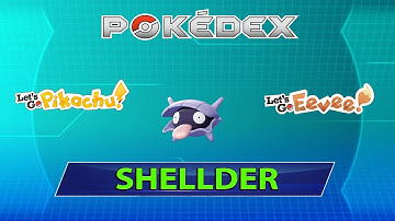 How to Catch 090 #Shellder - Pokedex Let