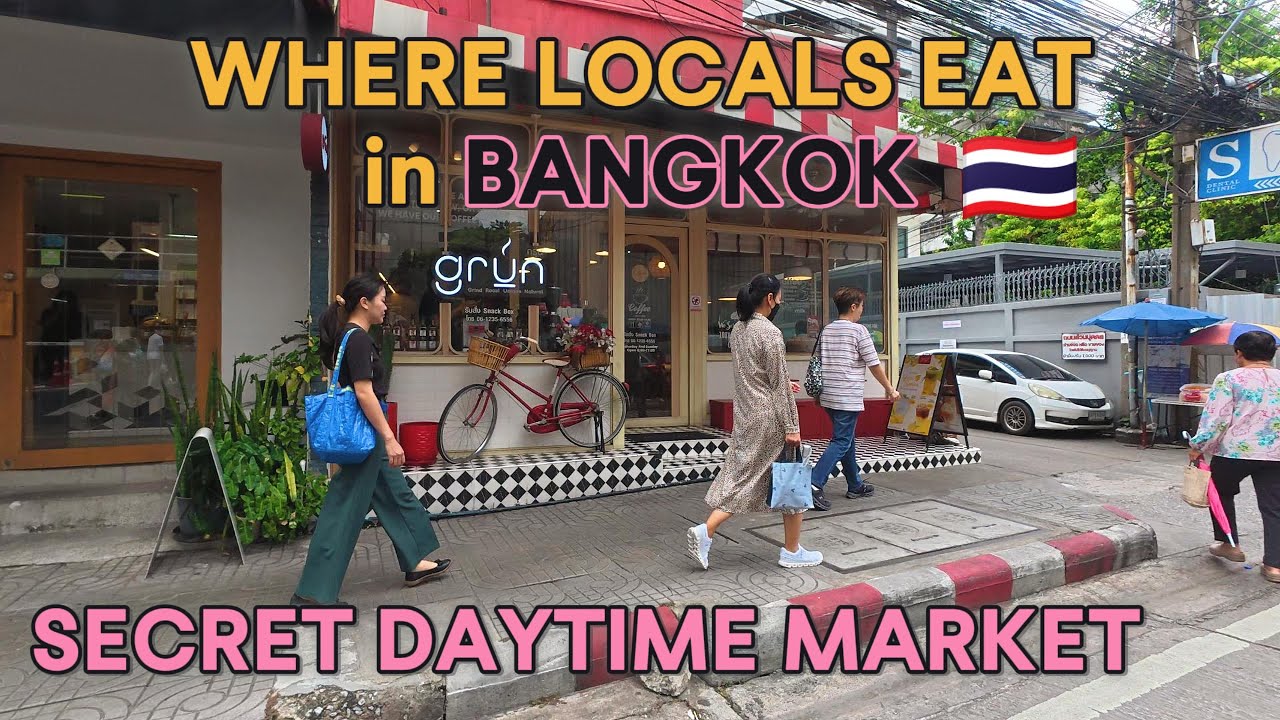 🇹🇭 Bangkok's Secret Weekday Market | Soi 16 Food Market [4K]