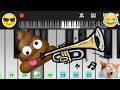 HOW TO PLAY When mom Isn't home - EASY piano tutorial🤣