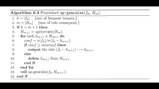 Association Rule Mining RuleGeneration