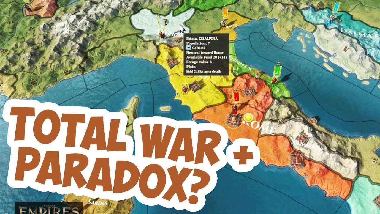 Новый Конкурент Total War и Paradox? Field Of Glory: Empires