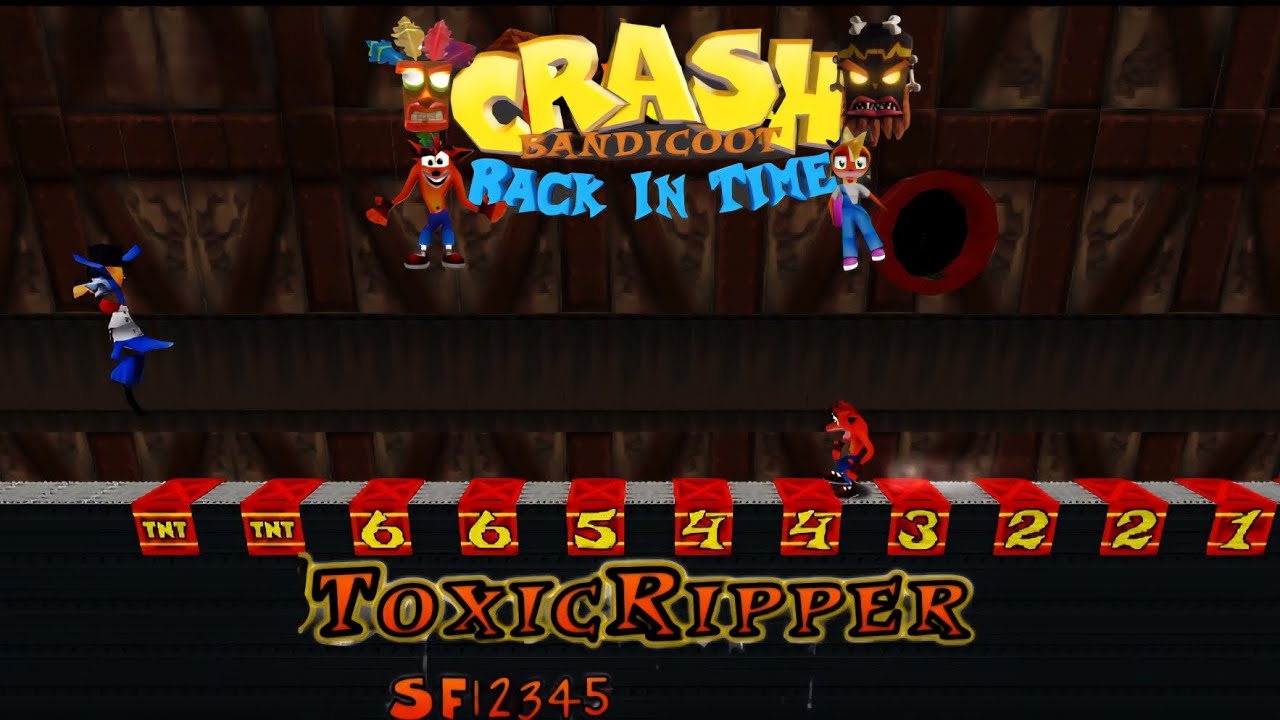 Crash Bandicoot - Back In Time Fan Game: Custom Level: Toxic Ripper By ...