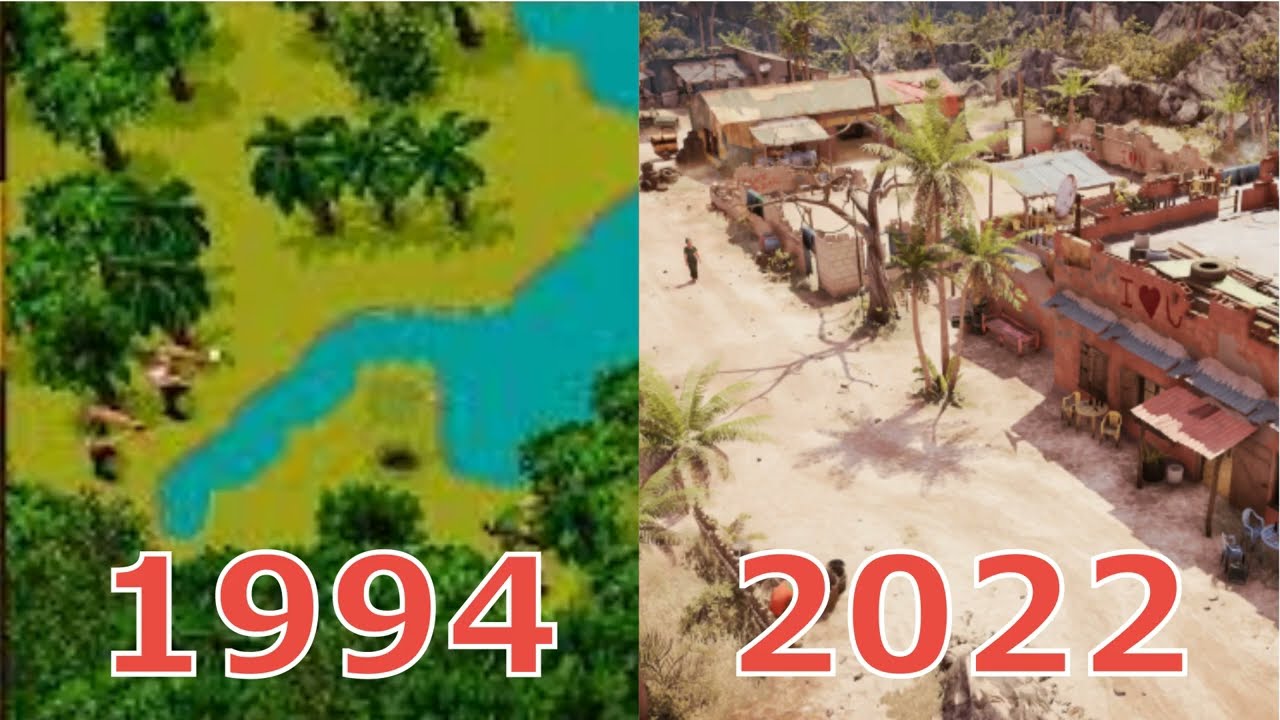 Evolution of Jagged Alliance Games (1995-2022)