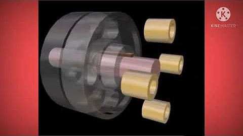 Bush Type Flexible Coupling in 3D Animation