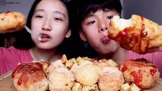 Asmr Mozzarellas Corn Dog Compilation