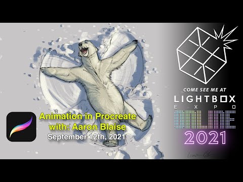 LIGHTBOX 2021: Animation in Procreate with Aaron Blaise (Replay)
