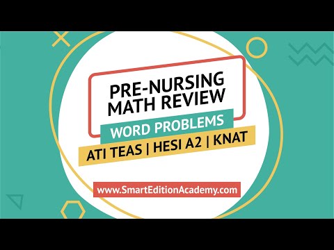 Teas Math Review | Hesi Math Review | Word Problems