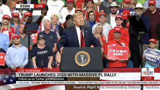 Trump Officially Launches 2020 Campaign