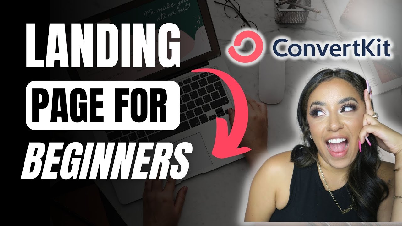 How to build a landing page on convertkit | convertkit tutorial