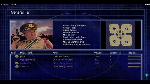 China Infantry (2v2) Online (Nr10 Aura SW) - Generals Zero Hour