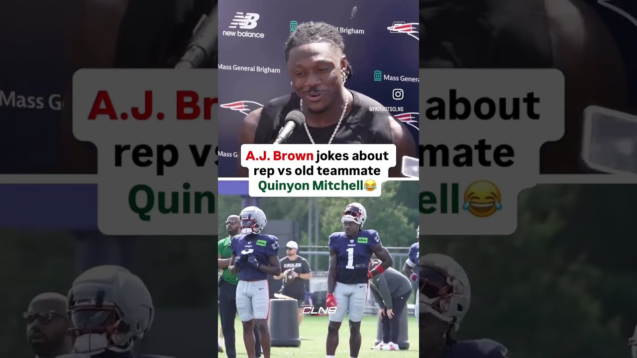 A.J. Brown on facing Quinyon Mitchell today
