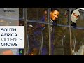 Illegal gold miner violence forces South African families from homes