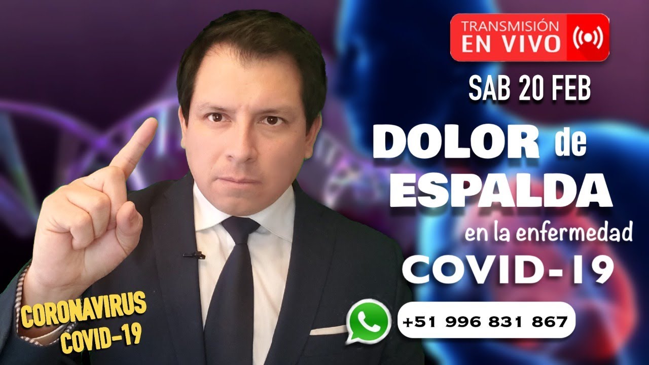 DOLOR DE ESPALDA EN LA ENFERMEDAD COVID-19 - RESPONDIENDO PREGUNTAS