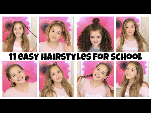 11-easy-hairstyles-for-school!-5-minute-heatless-styles!