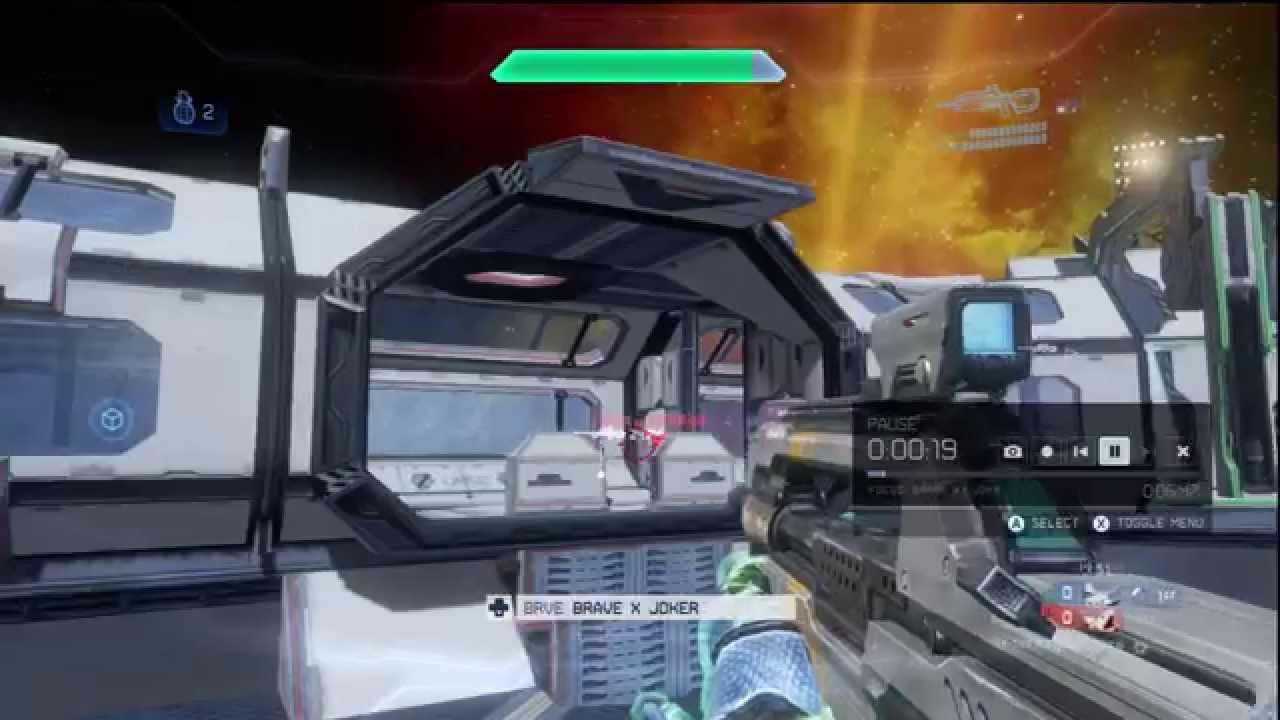 Joker Nation vs COG (Part 3) A (Halo 4) Clan Battle (MLG) 1v1 15-0