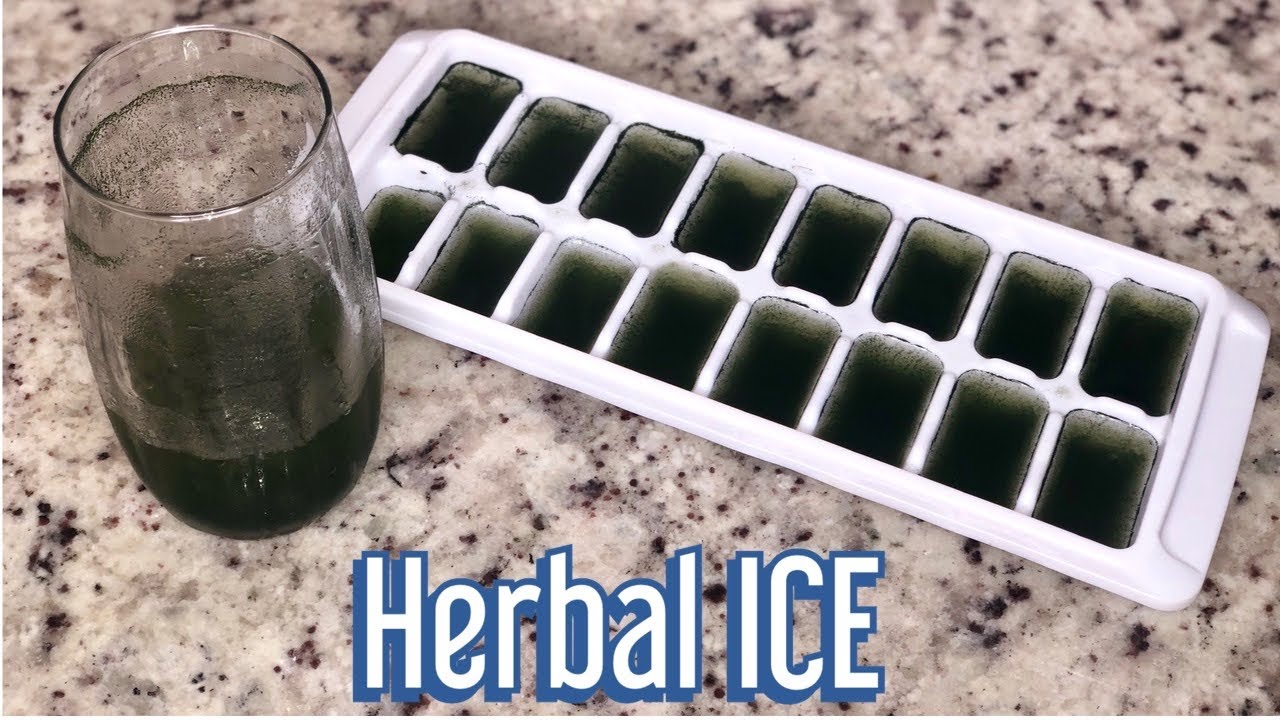 I Just Made Some Herbal Ice Cubes! 😯