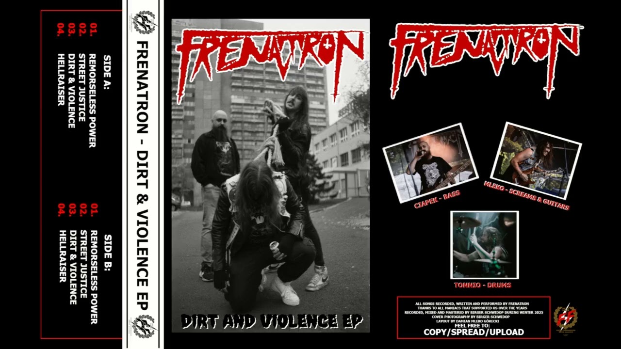 Frenatron - Dirt And Violence (EP, 2025) 🇵🇱 🇩🇪