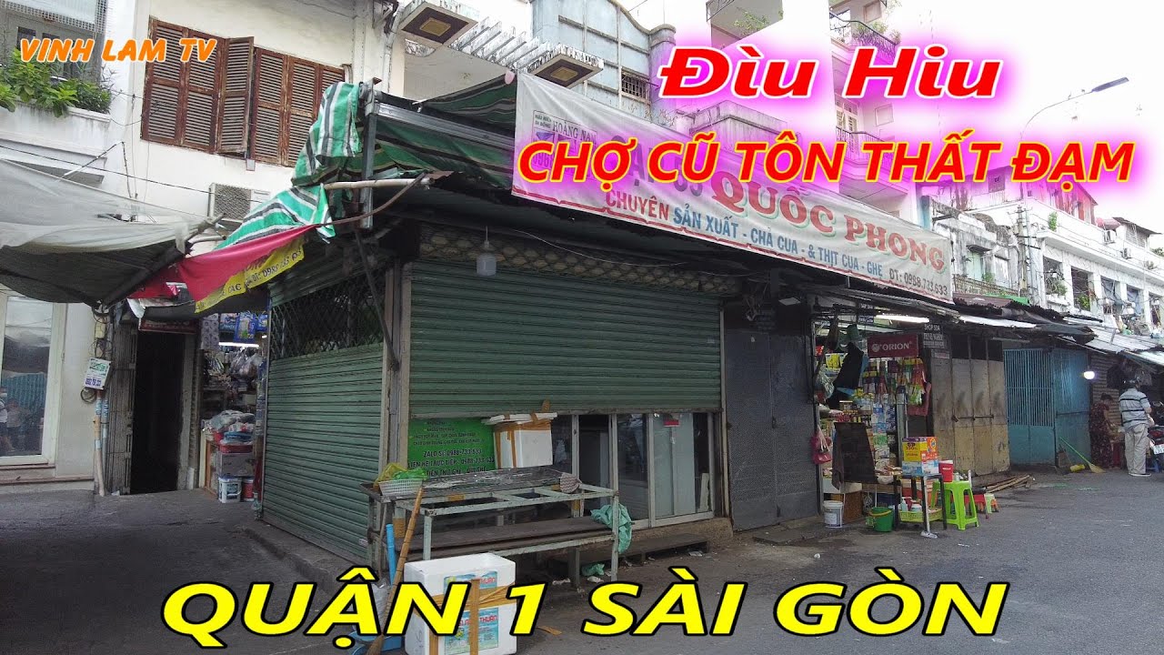 Đìu Hiu Chợ Cũ Tôn Thất Đạm Sài Gòn (Sạp Bánh Kẹo)