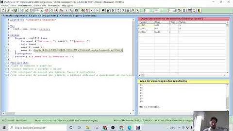 Estrutura Condicional ENQUANTO - Práticas 2 com Portugol no VisualG