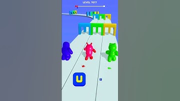Blob Shifter 3D Level-7077 best cool game ever #trending #games #gaming #shorts #funny
