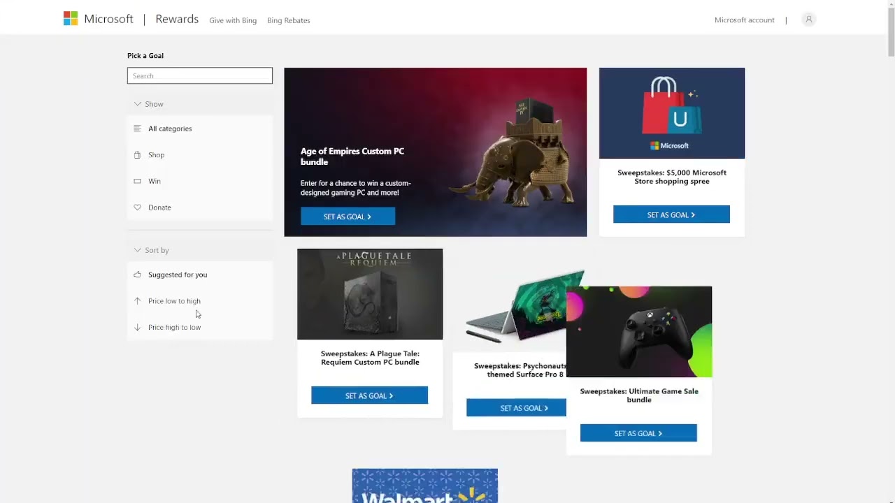 Microsoft rewards removed ROBLOX gift cards! 