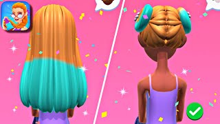 Braid Salon🌈👰✂️ Gameplay Walkthrough Part - 01 (iOS,Android) All levels screenshot 5