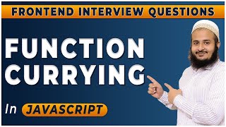 Function Currying in Javascript |  Frontend Interview Series | Hindi |  2024