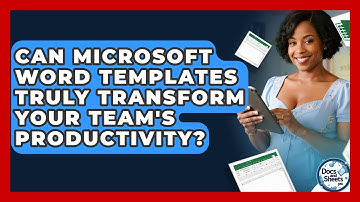 Can Microsoft Word Templates Truly Transform Your Team