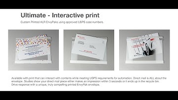 USPS Approved EnvyPak ALR Ultimate Clear Poly Envelope Tutorial