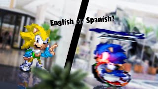 English Or Spanish? Sprite Animation