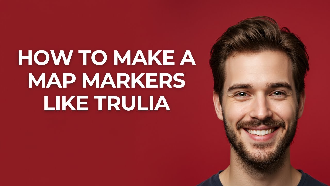 How to Make a Map Markers Like Trulia - GUIDE!