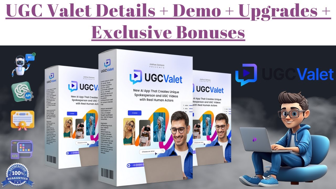 UGC Valet Review + Demo + OTOs (Upgrades) + Exclusive Bonuses | UGCValet Review