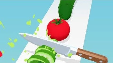 perfect slice 🍅🔪 game Live playing episode 1 #geaning #viral video