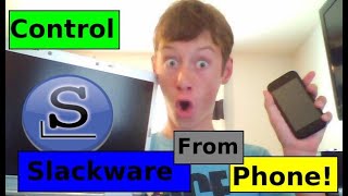 Control Slackware Using a PHONE!!! | Just Plain Tech (JPT)