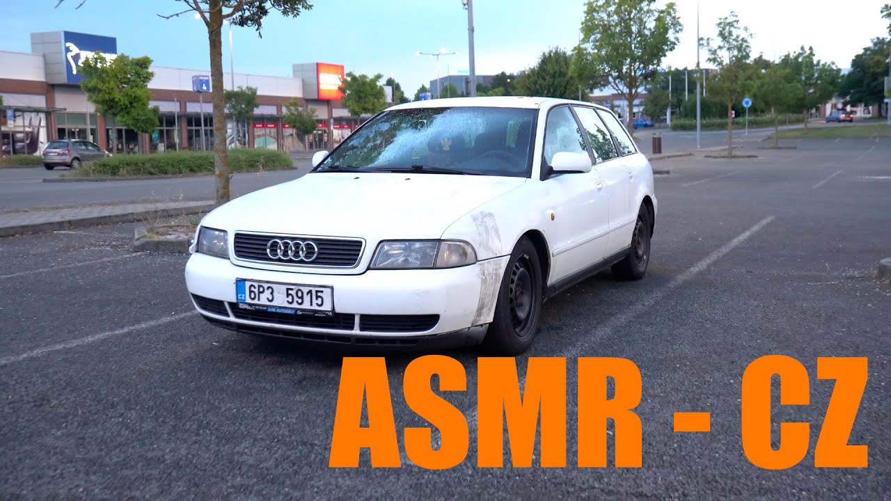 ASMR v autě 🚗✨ Moje stará Audi A4 šeptem odhaluje svá tajemství (cestou do práce)