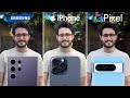 Galaxy S24 Ultra vs iPhone 15 Pro Max vs Pixel 8 Pro English Comparison