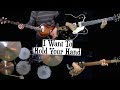 I Want To Hold Your Hand - Instrumental - Guitars, Bass and Drums Cover