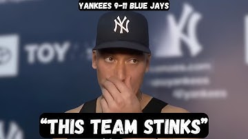 Aaron Judge REACTS after game-tying Home Run in loss - Post Game Interview - Yankees 9-11 Blue Jays