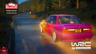 Legacy Vs Vr4 S28 R01 Monte Carlo 3 Baisse De Patronel Mitsubishi Galant Vr4 Wrc