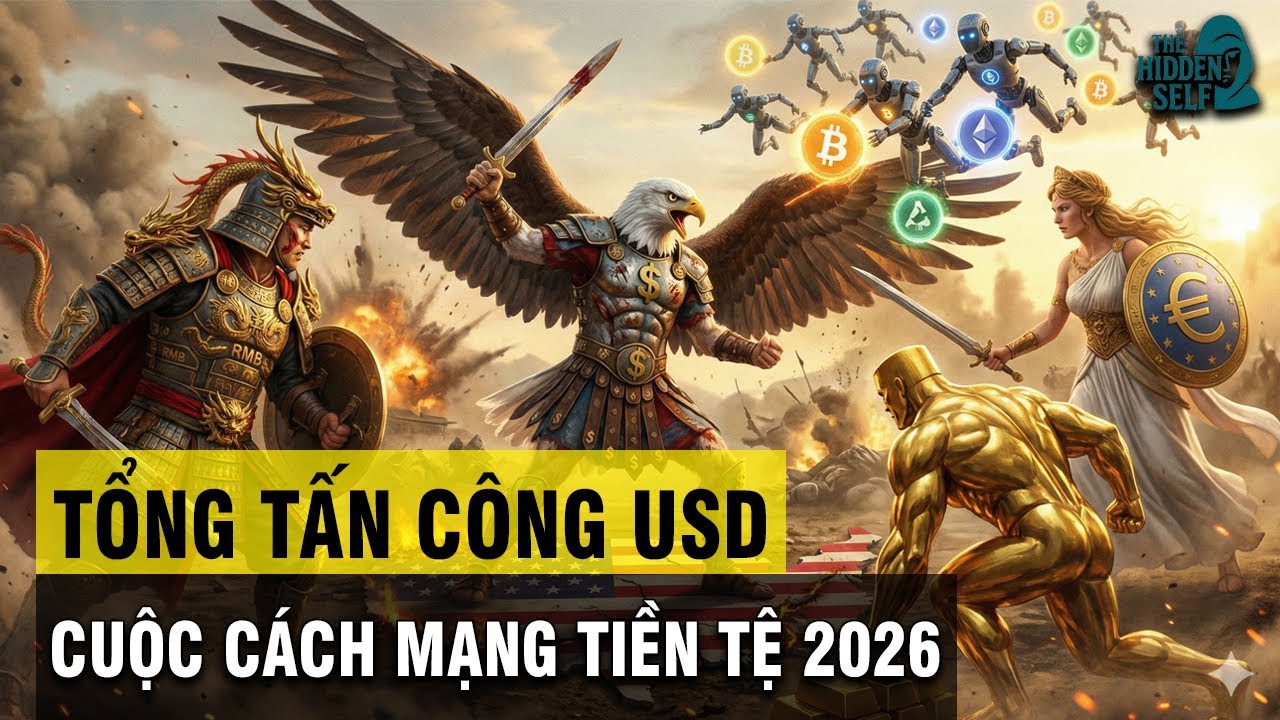 CUỘC CÁCH MẠNG TIỀN TỆ IM LẶNG VÀ CÁI CHẾT ĐƯỢC BÁO TRƯỚC CỦA USD VÀ TIỀN FIAT